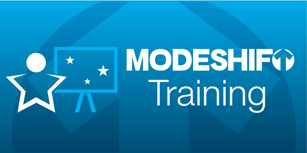 Last chance to book onto Team Modeshift Training!