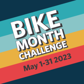 Bike Month Challenge 2023 logo image