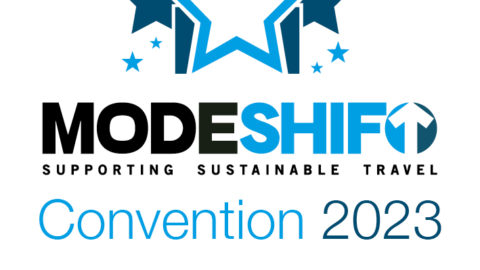 Modeshift Convention 2023 logo image - sponsored by Scoot Fit