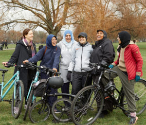 Cycle Sisters group cycling image