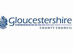 Logo blue text on white background reads: Gloucestershire County Council