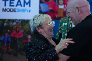 Gill Hunt celebrates honorary member announcement
