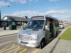New Lubbesthorpe NovusDirect bus image