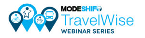 Modeshift TRavelWise Webinar Series logo image