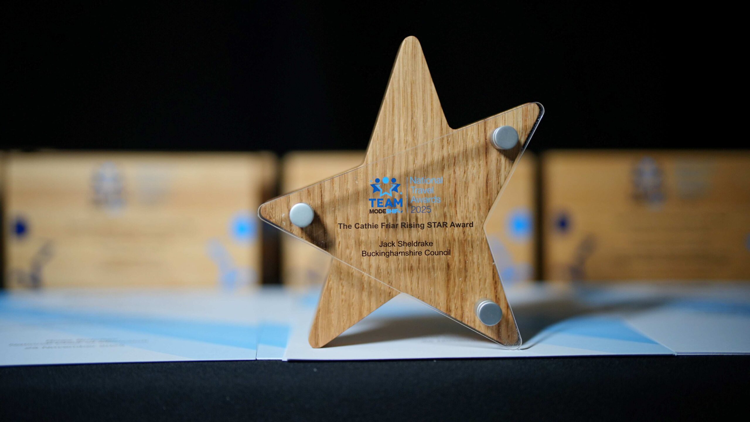 Star shaped award