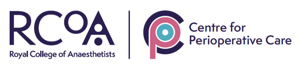 Logo of the Royal College of Anaesthetists and the Centre for Perioperative Care.